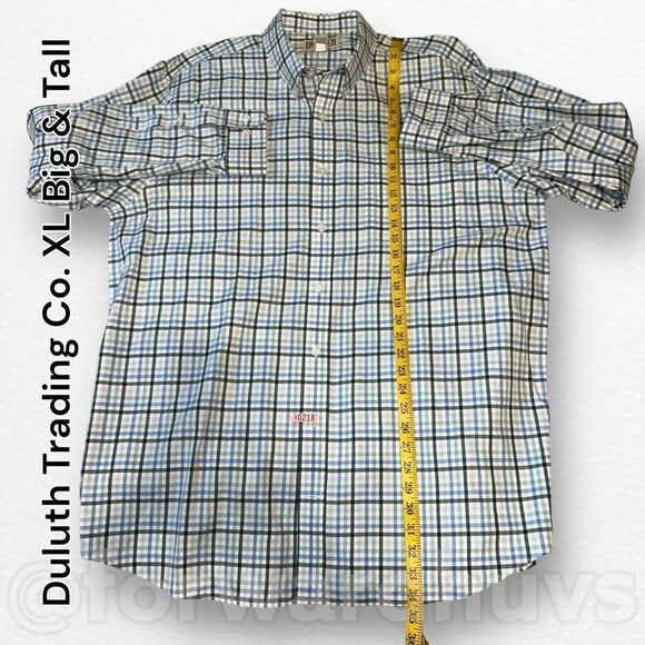 Duluth Trading Co. Men’s X-Large Tall Button Down Dress Shirt - Picture 7 of 10